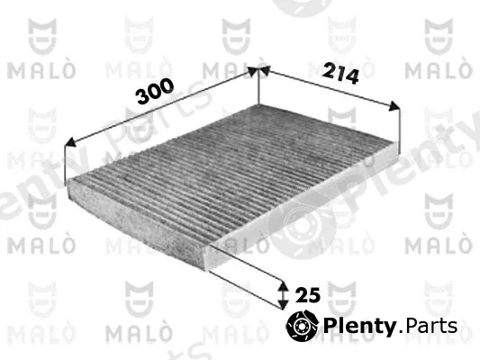 Akron-Malò 1532532 — Filter, cabin air