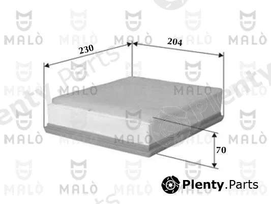 Akron-Malò 1500142 — Air Filter