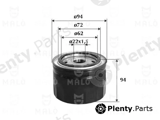 Akron-Malò 1510039 — Oil Filter