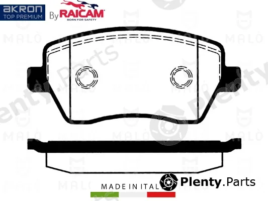 Akron-Malò 28480198 — Brake Pad Set, disc brake