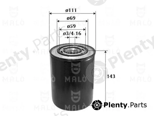 Akron-Malò 1510001 — Oil Filter