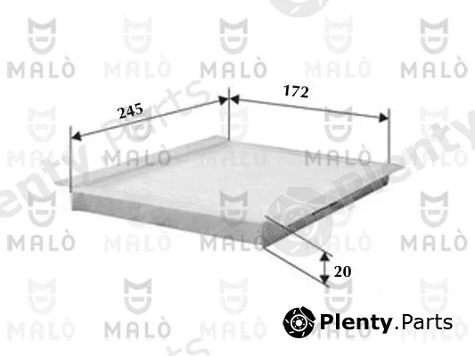 Akron-Malò 1531501 — Filter, cabin air