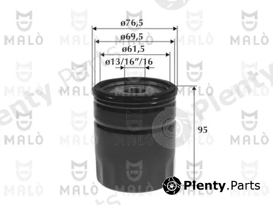 Akron-Malò 1510107 — Oil Filter