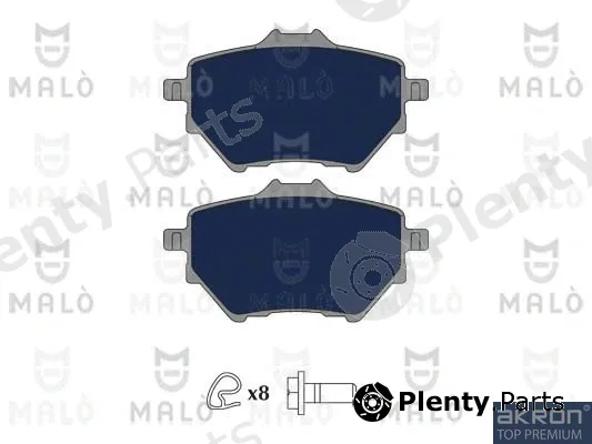 Akron-Malò 1051168 — Brake Pad Set, disc brake