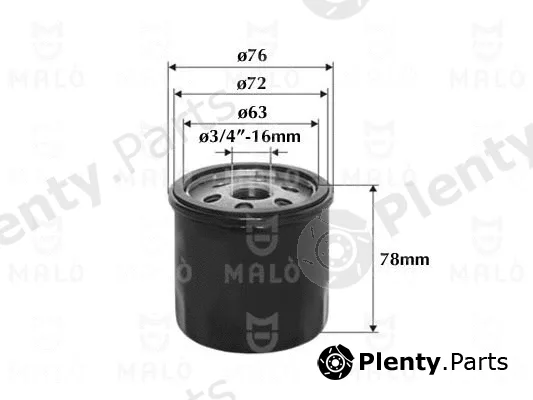 Akron-Malò 1510086 — Oil Filter