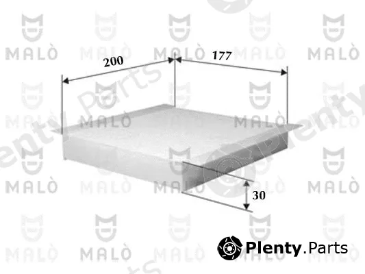 Akron-Malò 1531391 — Filter, cabin air