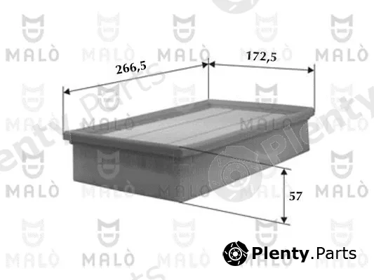 Akron-Malò 1500047 — Air Filter