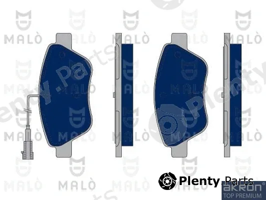 Akron-Malò 1050199 — Brake Pad Set, disc brake