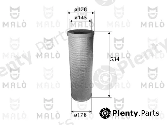 Akron-Malò 1500609 — Secondary Air Filter