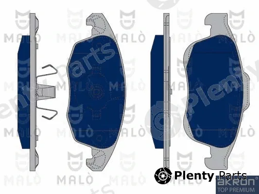 Akron-Malò 1050254 — Brake Pad Set, disc brake