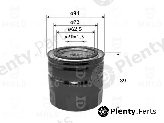 Akron-Malò 1510060 — Oil Filter