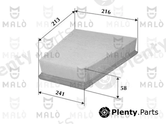 Akron-Malò 1500058 — Air Filter