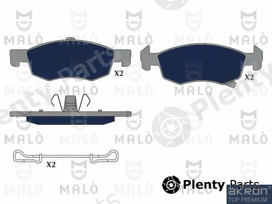 Akron-Malò 1051249 — Brake Pad Set, disc brake