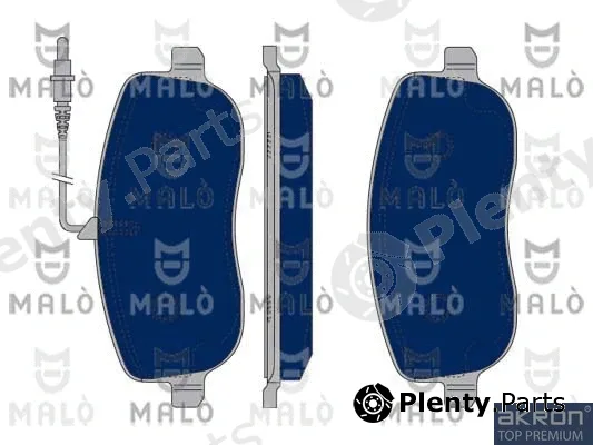 Akron-Malò 1050137 — Brake Pad Set, disc brake