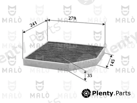Akron-Malò 1531752 — Filter, cabin air
