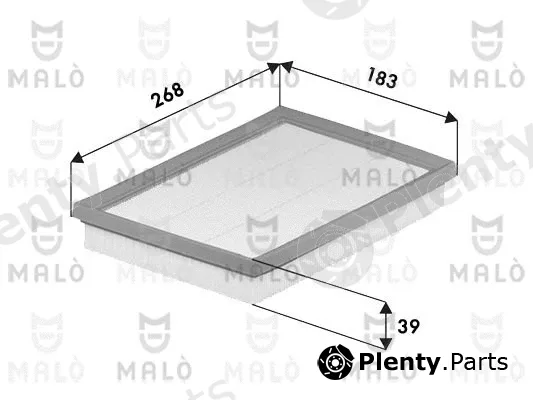 Akron-Malò 1500686 — Air Filter