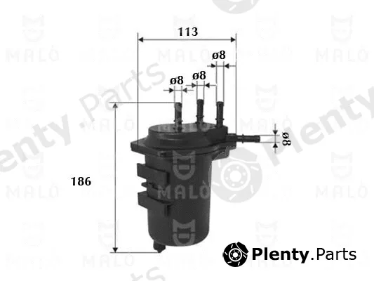 Akron-Malò 1520019 — Fuel Filter