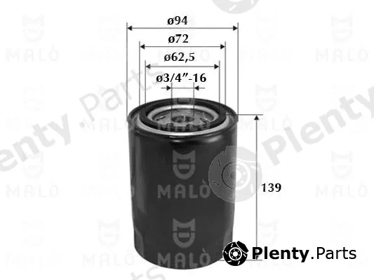 Akron-Malò 1510041 — Oil Filter