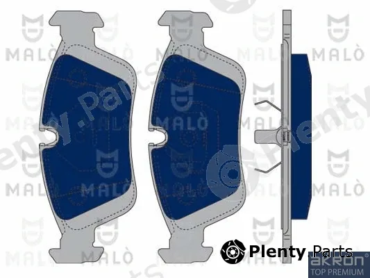 Akron-Malò 1050061 — Brake Pad Set, disc brake