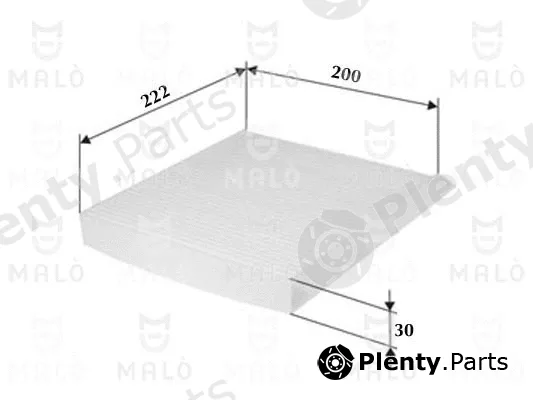 Akron-Malò 1531331 — Filter, cabin air