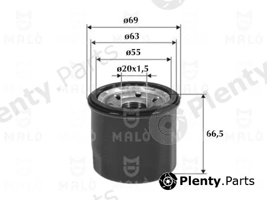 Akron-Malò 1510219 — Oil Filter