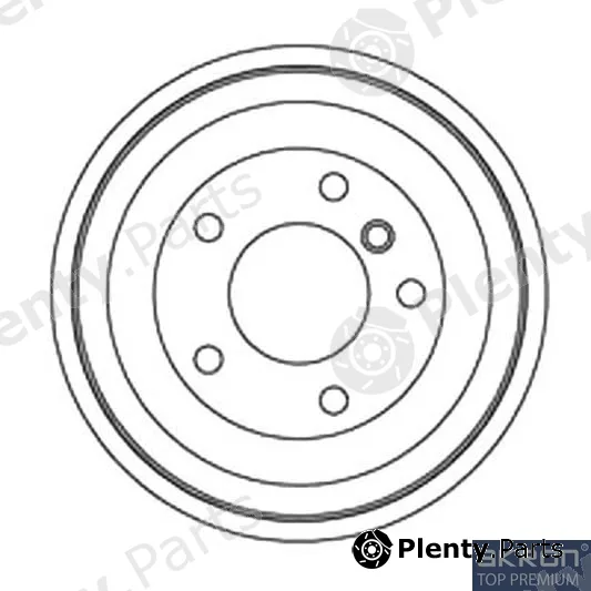 Akron-Malò 1120004 — Brake Drum