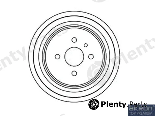 Akron-Malò 1120045 — Brake Drum