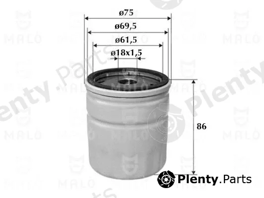 Akron-Malò 1510200 — Oil Filter