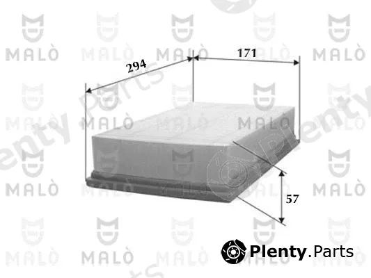 Akron-Malò 1500596 — Air Filter