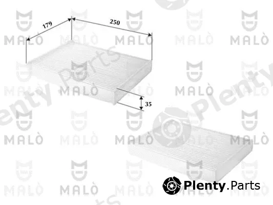 Akron-Malò 1530281 — Filter, cabin air