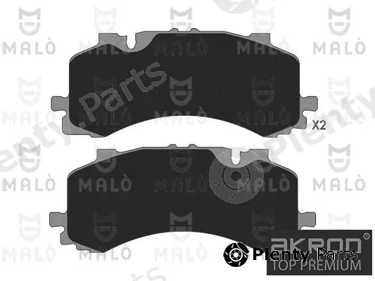 Akron-Malò 1051375 — Brake Pad Set, disc brake