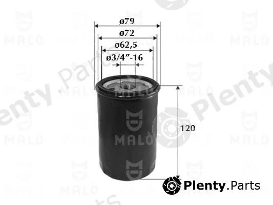 Akron-Malò 1510058 — Oil Filter