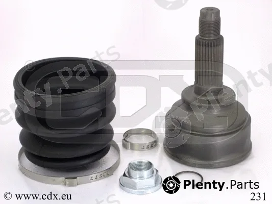 CDX 231 — Joint Kit, drive shaft