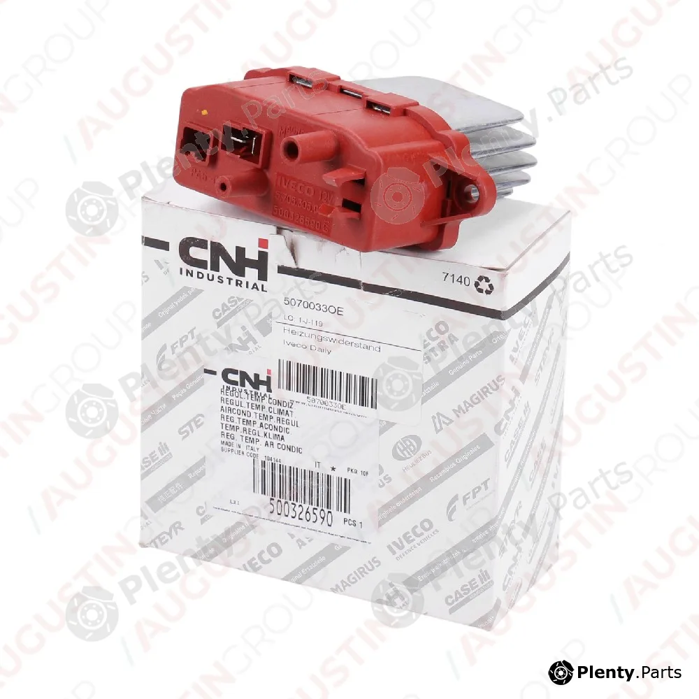 AugustinGroup 5070033IV — Resistor, interior blower ORIGINAL IVECO