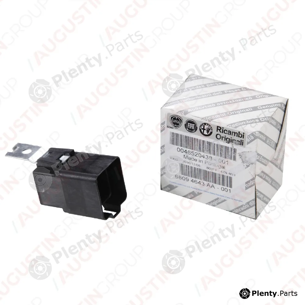 AugustinGroup 2800077OE — Relay, radiator fan overrun ORIGINAL FIAT