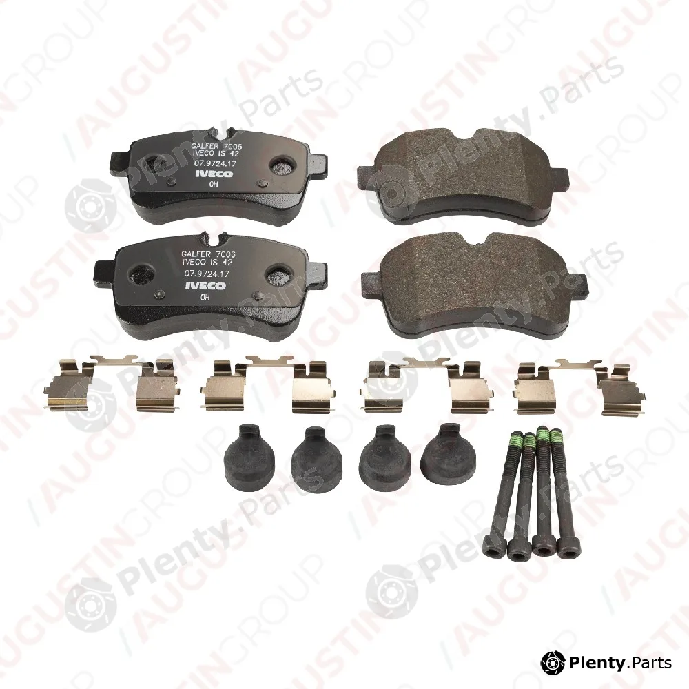 AugustinGroup 4220326IV — Brake Pad Set, disc brake ORIGINAL IVECO