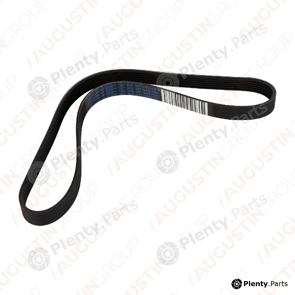 AugustinGroup 2966071OE — V-Ribbed Belt ORIGINAL FIAT