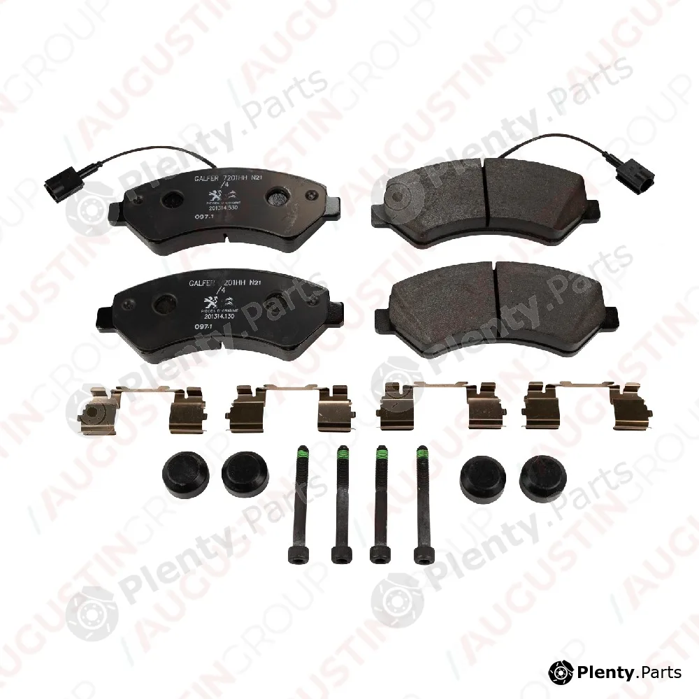 AugustinGroup 4220088PSA — Brake Pad Set, disc brake ORIGINAL PSA