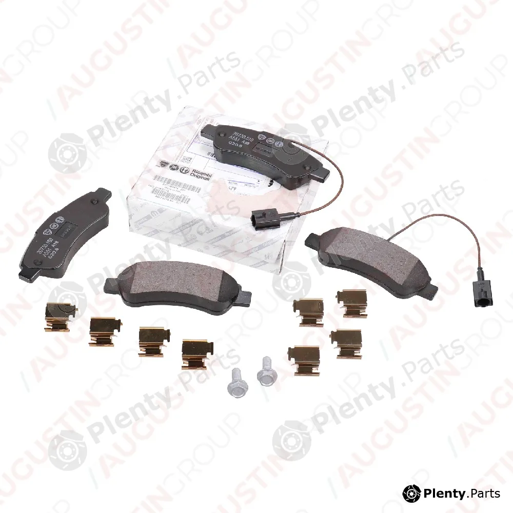AugustinGroup 4220084OE — Brake Pad Set, disc brake ORIGINAL FIAT