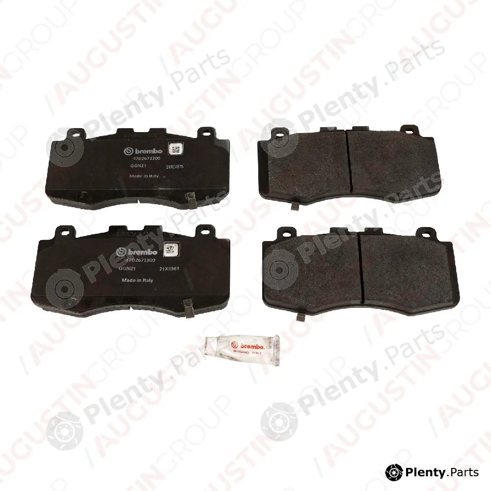 AugustinGroup 4220245OE — Brake Pad Set, disc brake ORIGINAL FIAT