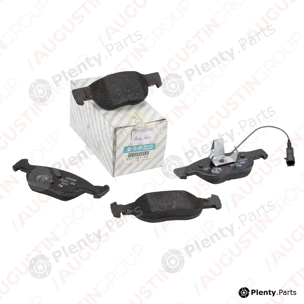 AugustinGroup 4220038OE — Brake Pad Set, disc brake ORIGINAL FIAT