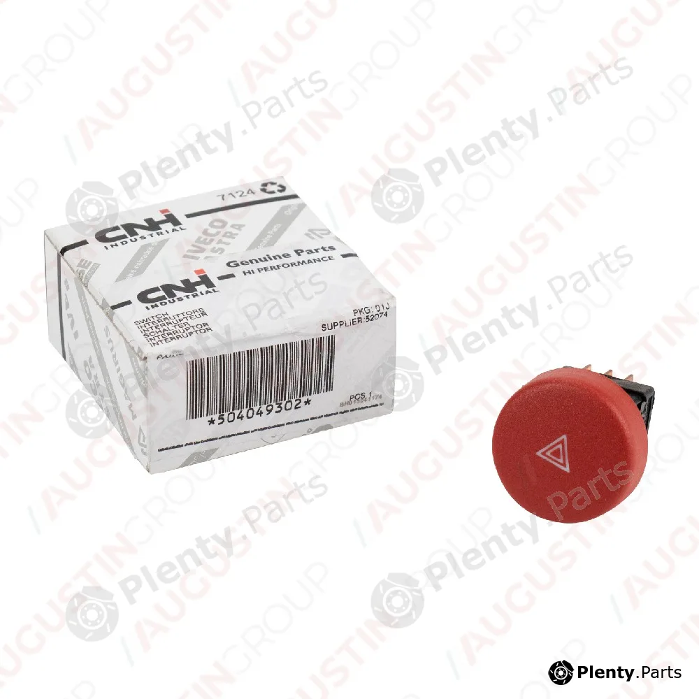 AugustinGroup 5800019OE — Hazard Warning Light Switch ORIGINAL FIAT