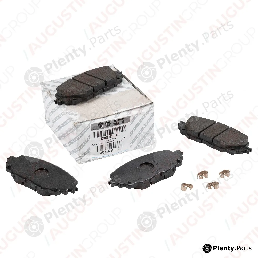 AugustinGroup 4220225OE — Brake Pad Set, disc brake ORIGINAL FIAT