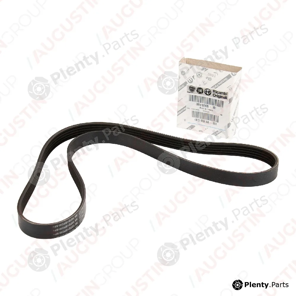 AugustinGroup 2965707OE — V-Ribbed Belt ORIGINAL FIAT