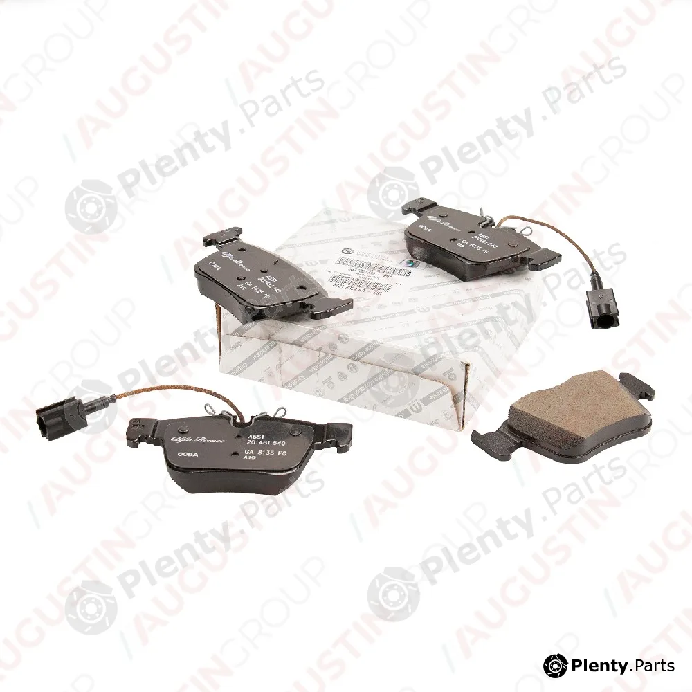 AugustinGroup 4220110OE — Brake Pad Set, disc brake ORIGINAL FIAT