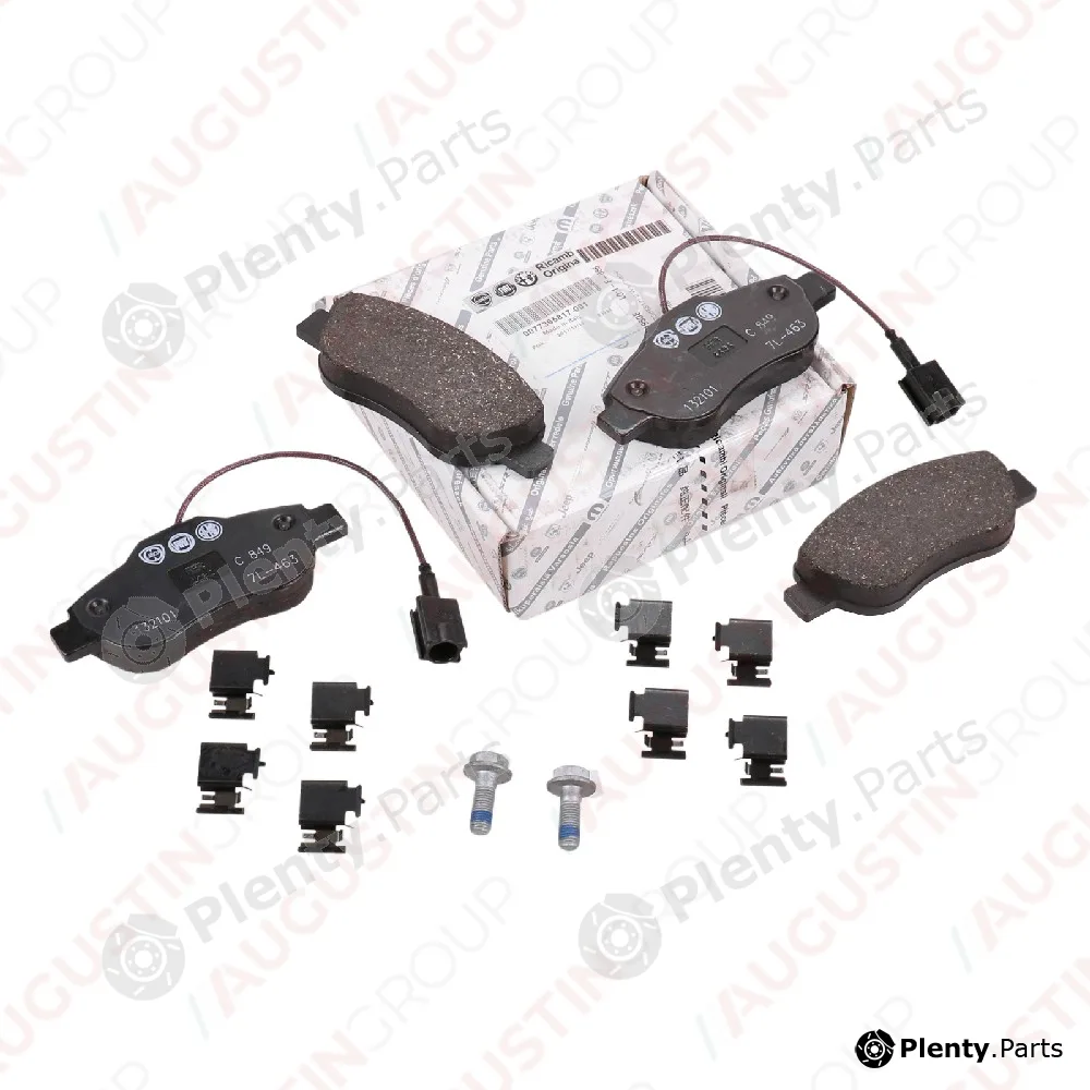 AugustinGroup 4220195OE — Brake Pad Set, disc brake ORIGINAL FIAT