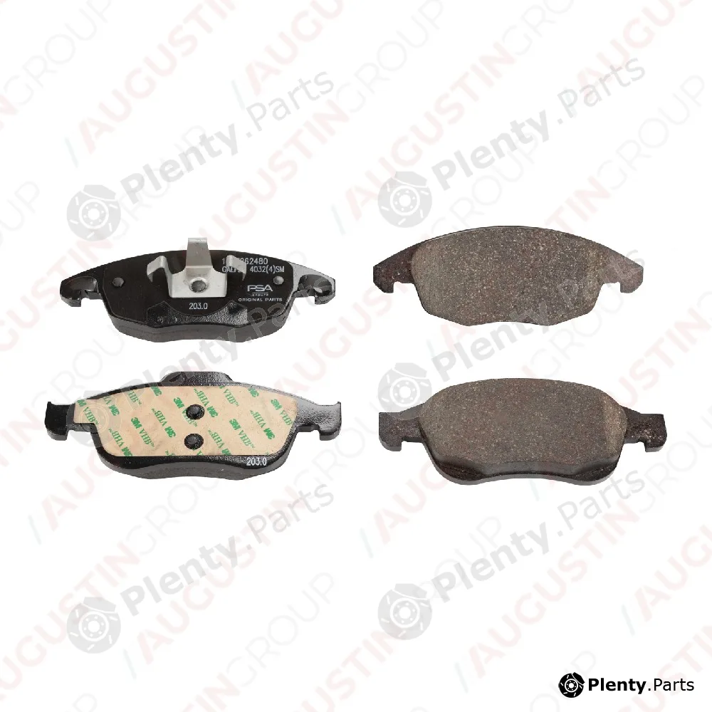 AugustinGroup 4222022PSA — Brake Pad Set, disc brake ORIGINAL PSA
