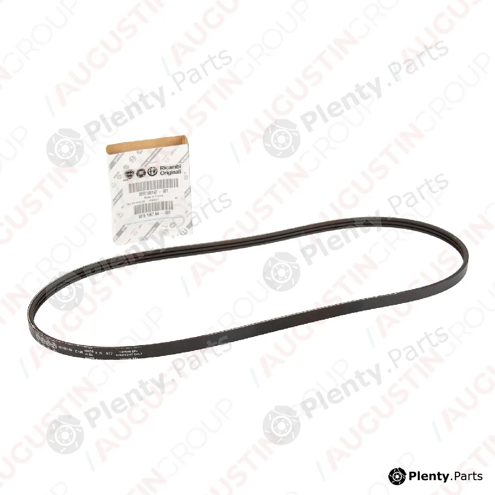 AugustinGroup 2970074OE — V-Ribbed Belt ORIGINAL FIAT