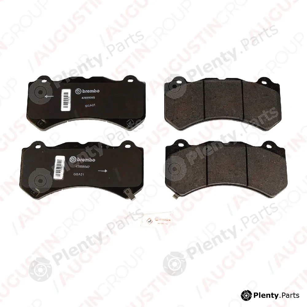 AugustinGroup 4227045OE — Brake Pad Set, disc brake ORIGINAL FIAT