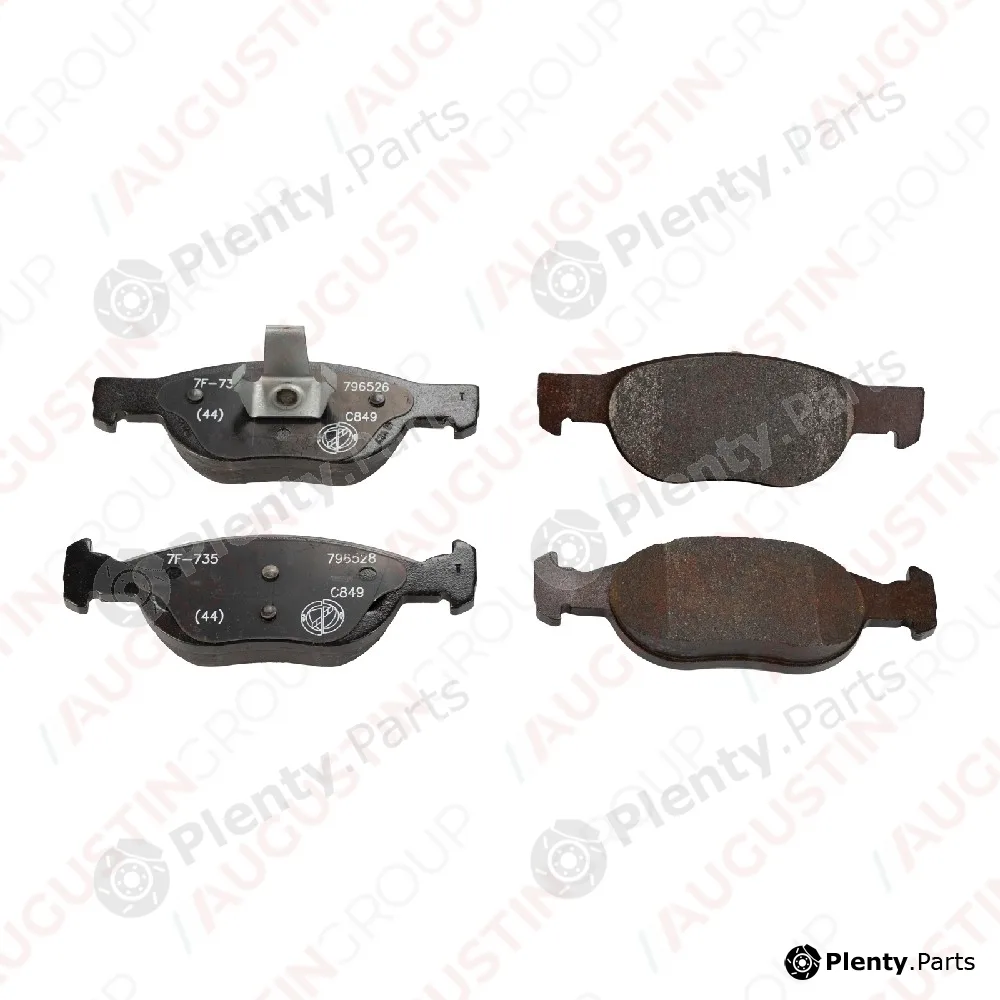 AugustinGroup 4220041OE — Brake Pad Set, disc brake ORIGINAL FIAT